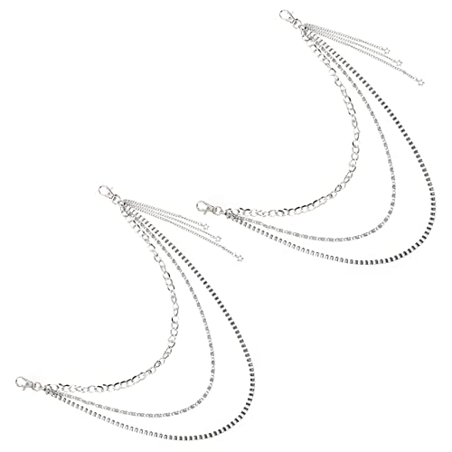Beavorty 2stücke Hüftkette Für Herren Mehrschichtige Taillenkette Mode-zubehör Retro-kette Für Strandpartys Und Verabredungen von Beavorty