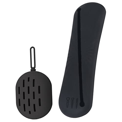 Beavorty Tragbare Aufbewahrungstasche Für Make-up-Pinsel Silikon-Make-up-Schwamm-etui Mit Pinselhalter Für Den Reise-Organizer von Beavorty