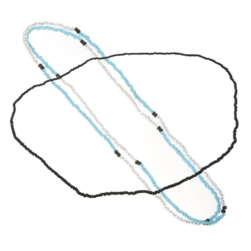 Beavorty 1 Satz Teiliges Strand Bauchketten Für Frauen Stilvolle Bikini Ketten Mit Handgefertigten Perlen Einzigartiger Sommer Schmuck Für Strandbekleidung Tankinis Bikinis 2 Stück von Beavorty