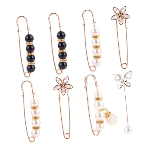 Beavorty 1 Satz Verstellbare Brosche Taillierungsnadel Für Röcke Modifikation Für Zubehör Zur Anpassung 8 Stück von Beavorty