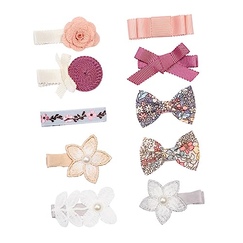 Beavorty 1 Haarspangen-set Für Mädchen Zarte Haarnadel Kopfschmuck-clip Blumenhaarnadel Zubehör Für Haarnadeln Stilvolle Haarspange Spitzen-kit Empfindlich Kind Plating-clip Haarnadel von Beavorty