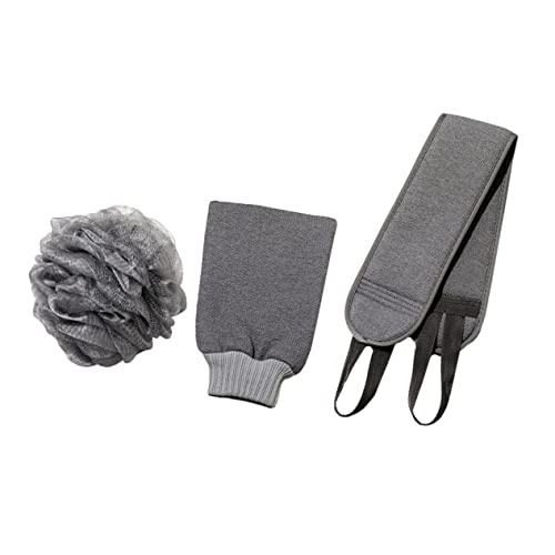 Beavorty 1 Satz Badetuch Körperpeeling Handtuch Bad-massage-handschuhe Bad-peeling-band Körperwaschhandschuhe Duschblumenschwamm Luffa-handschuhe Badeschrubber Mann Sport Rückentuch Tragbar von Beavorty