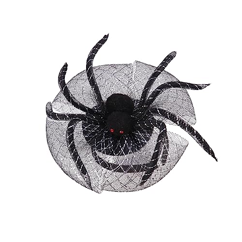 Beavorty 1stk Spinnenhaarreif Spinnen-stirnband Halloween-cosplay-haarband Spinnennetz-kopfschmuck Spinnen-fascinator-stirnband Spinnenkopfschmuck Halloween-stirnband Bilden Fräulein Krone von Beavorty