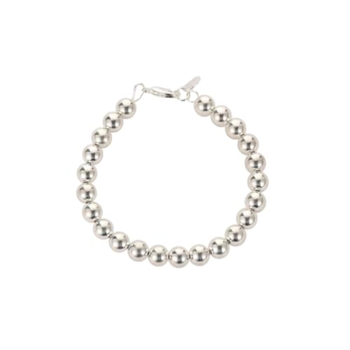 Beavorty Perlenkette Armband Für Damen Metall Perlenarmband Mädchenarmbänder Mode Schmuck Leichtgewichtig Elegantes Design von Beavorty