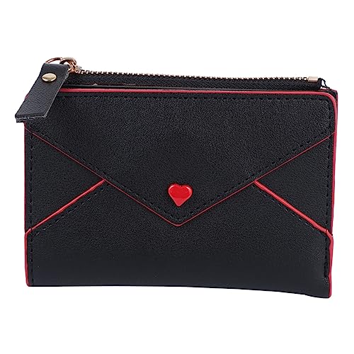 Beavorty Kleines Wechselgeld-Portemonnaie Aus Pu Mit Separatem Münzfach Aufbewahrungs-Portemonnaie Für Karten Und Praktisch von Beavorty