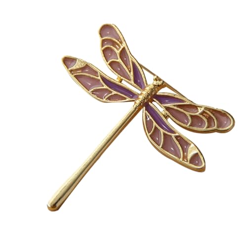 Beavorty 1 Stück Emaillierte Brosche für Damen Anstecknadel für Kleidung Schals Jacken Perfekter Schmuck für Partys Alltagsoutfits Libelle von Beavorty