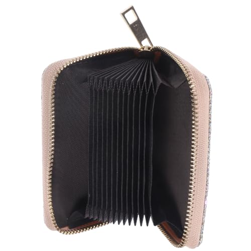 Beavorty Modische Damen Geldbörse Mit Reißverschluss Aus Pu Material Kleine Frosted Aufbewahrungstasche Für Geld Karten Und Kleingeld Für Reisen Und Alltag von Beavorty