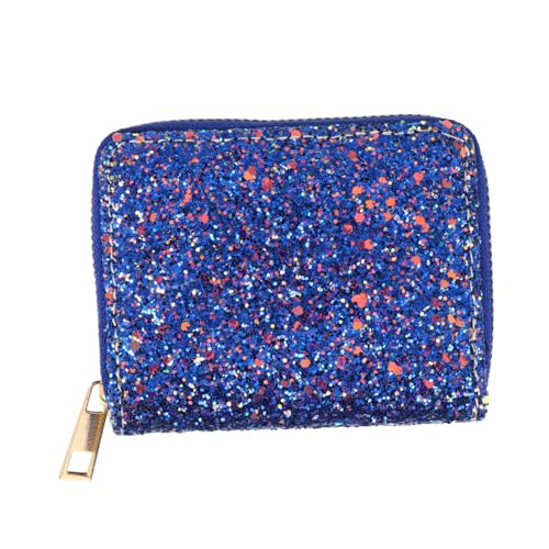 Beavorty Stilvolle Geldbörse Minimalistische Brieftasche Damen Brieftasche Frosted Zipper von Beavorty