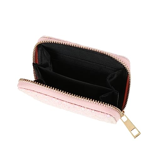 Beavorty Geldbörse Mit Reißverschluss Für Frauen Modische Frosted-Tasche Aus Hochwertigem Pu-Material Robust Und Langlebig Wechseltasche Für Ausweise Bankkarten Bargeld Und Schlüssel von Beavorty