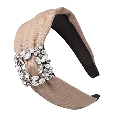 Beavorty 1stk Kopftuch Für Frauen Breite Haarbänder Kreuzen Damen Stirnbänder Knoten Damen-stirnband Haarschmuck Für Damen Haarbänder Stirnband Stoffhaar Breitseite Fräulein Diamant von Beavorty