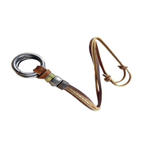 Beavorty 1 Stück Herren Halskette Legierung mit Doppeltem Anhänger Kette für Kreative Schmuckdekoration für Jungen für von Beavorty