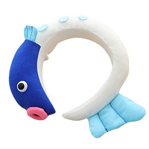 Beavorty 1 Stk Kugelfisch-stirnband Kugelfisch Cosplay Kopf Reifen Gesichts-make-up-stirnband Tierische Kopfbedeckung Kostüm-haarband Plüsch Und Pp Baumwolle Kind Mädchen Herz Foto von Beavorty