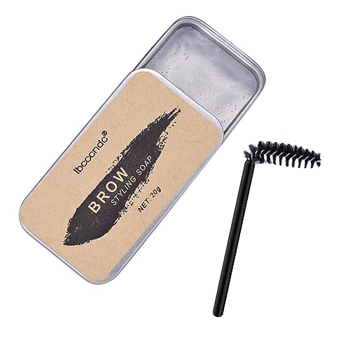 Beavorty 1 Stück Make-Up-Augenbrauenstift Naturseife Einfrieren Pomade Augenbrauenformungsseife Brauenseife Augenbrauencreme Brauenstyling-Seifengel Kosmetik-Make-Up-Tools-Set von Beavorty