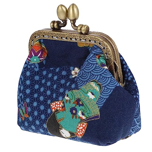 Beavorty 1 Stück Mini Geldbörse Handgefertigte Münztasche Schlüsselphone Süße Damen Handtasche mit Kreativem Design für Karten Kleingeld von Beavorty