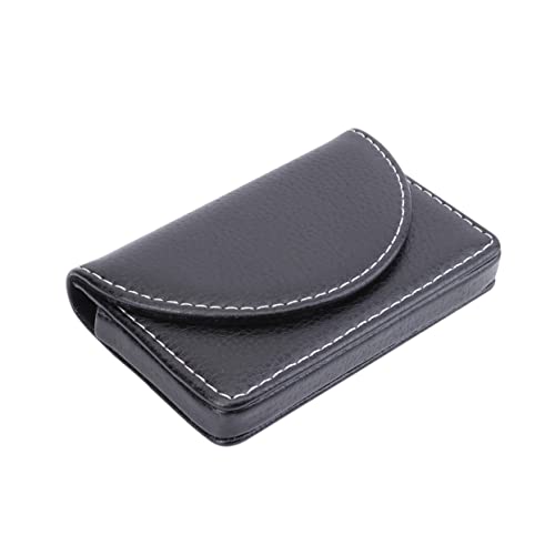 Beavorty 1 Stück PU Business Holder für Karten Tragbarer Namenskartenhalter Elegantes Design für Visitenkarten Kreditkarten von Beavorty
