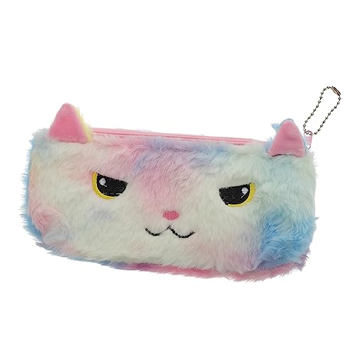 Beavorty Mehrzweck-stifttasche Aus Plüsch Tragbare Aufbewahrungstasche Wechseltasche Münztasche Für Mädchen Langlebiges Material Mit Großem Fassungsvermögen von Beavorty
