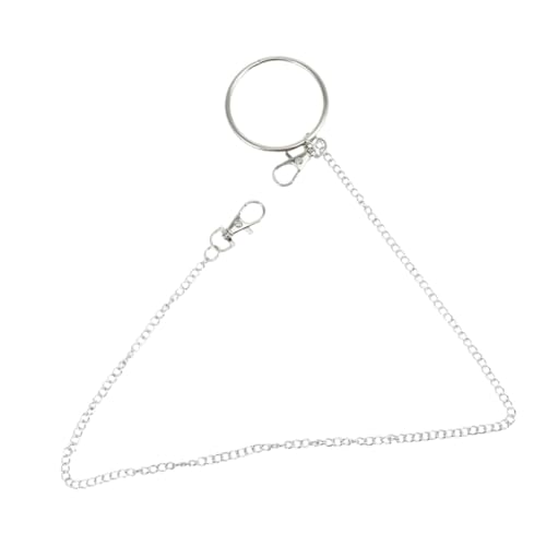 Beavorty 1 Stück Punk Wallet Chain für Hosen Stilvolle Jeanskette Silber Einsetzbar für Gothic Hip Hop Modisches Accessoire für Einzigartige Outfits von Beavorty