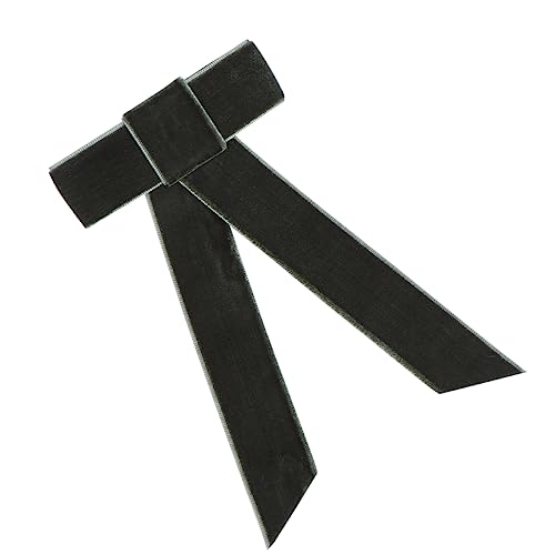 Beavorty 1stk Haar Schals Für Frauen Bowknot-kopfschmuck Bowknot-pferdeschwanz-halter Damenschals Alligatorclip-bögen Pferdeschwanz-clips Bobby Satinschals Fräulein Großer Bogen Binden von Beavorty