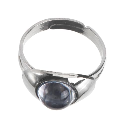 Beavorty 1 Stück Temperaturändernder Ring für Damen Kreativer Eleganter Schmuck für Anlässe Stimmungswechselnde Farben nach Temperatur und Langlebig für Alltag Partys und Hochzeiten von Beavorty