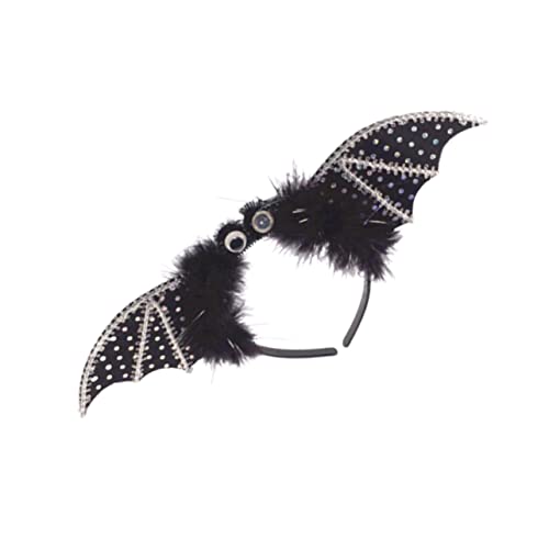 Beavorty 1stk Halloween Kopfschmuck Kopfbedeckung Kopfschmuck Halloween-fledermaus-stirnbänder Halloween-fledermaus-dekoration Fledermaus Haarreifen Kind Kleidung Leistungsrequisiten von Beavorty