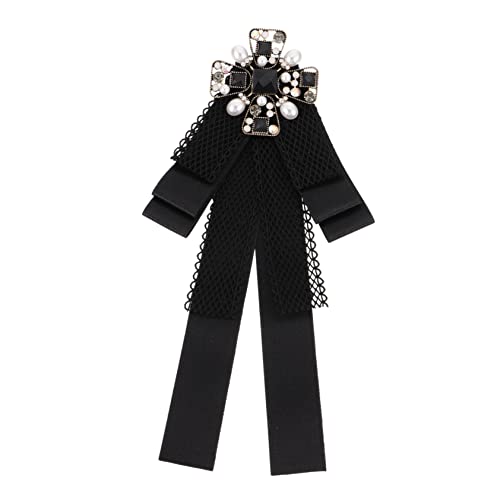 Beavorty 1 Stück Vintage Bow Tie Kragenpin mit Spitze Brosche für Festkleidung für Partys Besondere Anlässe Beavorty 1 Stück Vintage Bow Tie Kragenpin mit Spitze Brosche für Festkleidung für Partys Besondere Anlässe von Beavorty
