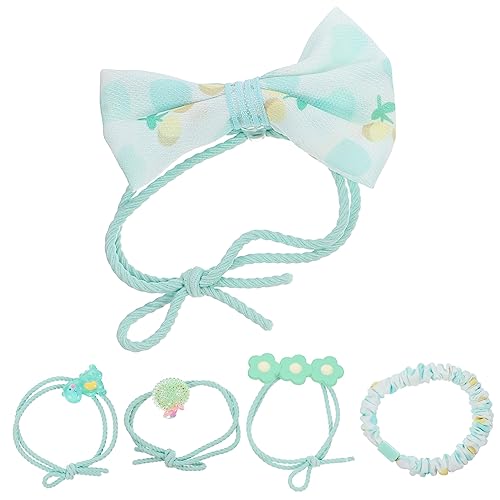 Beavorty 10 Stk Blumenkopfschmuck Kinderhaaraccessoires für Mädchen Haarbänder Haargummis für Kleinkinder Tiara Haarschleifen Haargummis Seil Krawatte Pferdeschwanz Schleifengürtel Haarseil von Beavorty