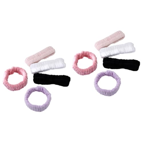 Beavorty 10 Stk abschmink haarband make up haarband Waschbare Haarbänder Haarband für Hautpflege Haarband-Set Haarband für Haarwäsche Mädchen Haarring Kopfbedeckung Stirnband Fräulein Stoff von Beavorty