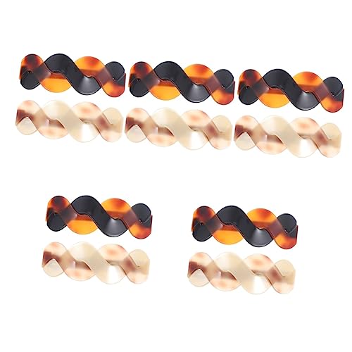 Beavorty 10 Stk Haarnadel Klauenclips Für Dickes Haar Haarspangen Für Damen Große Klauenklammern Haarspangen Für Dickes Haar Haarschmuck Acryl Gedämpfte Gefüllte Brötchen Dicht Fräulein von Beavorty