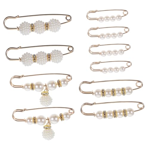 Beavorty 10 Stück Kleidung Sicherheitsnadel Teiliges Zubehör für Damen Verstellbare Brosche für Hosen Kleider Schals Dekorative Pins zur Anpassung für Besondere Anlässe Beavorty 10 Stück Kleidung Sicherheitsnadel Teiliges Zubehör für Damen Verstellbare Brosche für Hosen Kleider Schals Dekorative Pins zur Anpassung für Besondere Anlässe von Beavorty