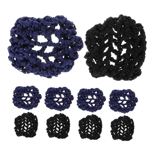 Beavorty 10 Stück Haarnetze für Frauen Multifunktionale Duttnetze Haarknotenabdeckungen Elastische Haarnetz für Ballett Professionelle Haaraccessoires für Berufstätige von Beavorty