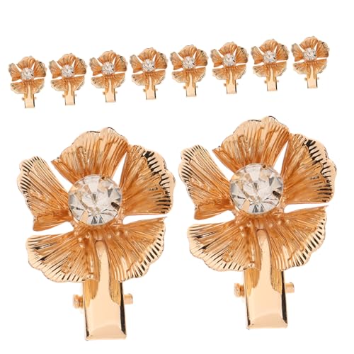 Beavorty 10stücke Blumen Haarspangen Aus Metall Kleine Blumen Clips Für Frauen Haarschmuck Für Verschiedene Haarstile Und Anlässe von Beavorty