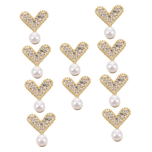 Beavorty 10 Stück Perlen Herz Brosche Schal Clip Schnalle Schal Liebesbroschen Anstecknadel Abzeichen Hochzeit Party Kleidung Schmuck Zubehör Dekoration Für Frauen Beavorty 10 Stück Perlen Herz Brosche Schal Clip Schnalle Schal Liebesbroschen Anstecknadel Abzeichen Hochzeit Party Kleidung Schmuck Zubehör Dekoration Für Frauen von Beavorty