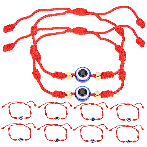 Beavorty 10stücke Schnurarmband Mit Blauem Auge Für Damen Handgefertigt Verstellbares Armband Bettelarmband Als Minimalistischer Handgelenkschmuck Beavorty 10stücke Schnurarmband Mit Blauem Auge Für Damen Handgefertigt Verstellbares Armband Bettelarmband Als Minimalistischer Handgelenkschmuck von Beavorty