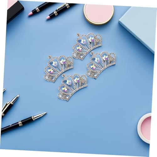 Beavorty 10 Stück Teiliges Mini Strass Kronen Flache Rückseite Leichte Kristallverzierungen Vielseitig für DIY Haarschmuck Schmuckanhänger und Kleidung für Kreative Haar Bastelaccessoires von Beavorty