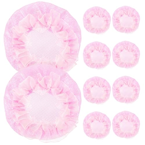 Beavorty 10stücke Haarknotennetz Für Damen-dutt in Einfach Anzubringender Haarschmuck Für Mädchen Und Balletttänzerinnen Robust Und Unauffällig von Beavorty
