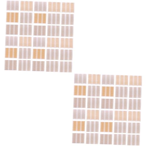 Beavorty 2 Sets Nicht-doppelte Streifen Unsichtbares Klebeband für Make-up-aufkleber Werkzeug Tief Natürlich für Schlupflider 50 Blatt von Beavorty