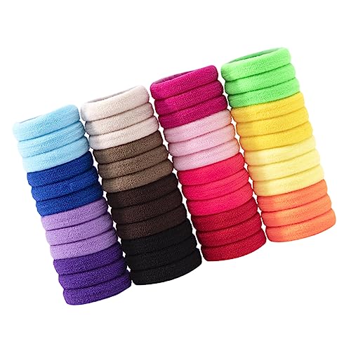 Beavorty 100st Haarband Für Kinder Pferdeschwanzhalter Aus Pailletten Haarschmuck Dekorative Pferdeschwanzhalter Haarbänder Für Damen Blumen Pferdeschwanz Halter Mädchen Gummiband Fräulein von Beavorty