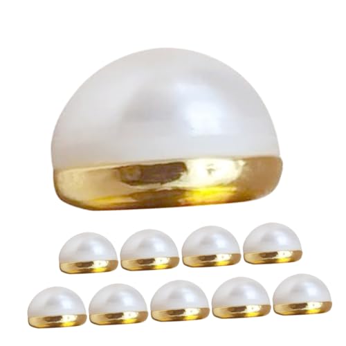 Beavorty 10stücke Magnetische Brautschleier-gewichte Mit Kunstperlen Doppel-seitige Design-taste Für Hochzeitskleider Schickes Und Elegantes Accessoire Zur Vermeidung Von Verrutschen Für Ei von Beavorty