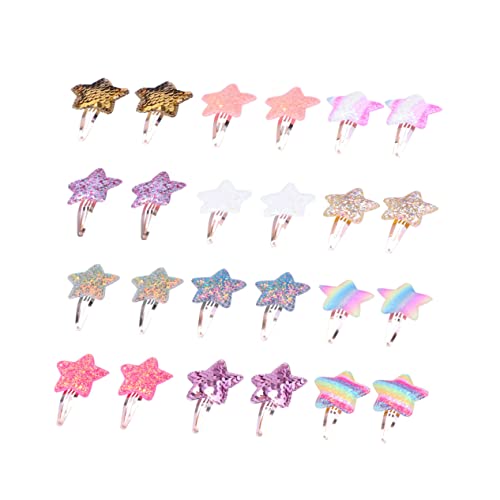 Beavorty Haarspangen Für Mädchen 12er-pack Haarnadeln in Sternform Modische Kinderhaarnadel Kinderhaarnadeln Verschiedene Farben von Beavorty