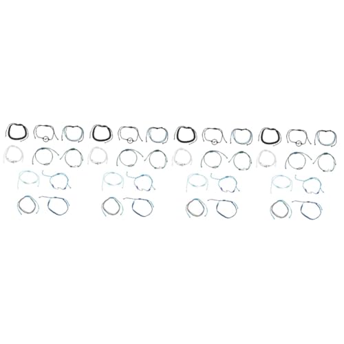 Beavorty 12 Sätze Bunte Bohemian Fußkettchen Teiliges Design für Frauen Handgefertigte Armbänder Langlebigem für Strandmode und Tägliche Outfits von Beavorty