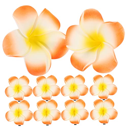 Beavorty 12 Stk Frangipani Haars pange Blumenhaarschmuck für Mädchen Plumeria-Haarteil Haarspangen Haarklammer Haarschmuck mit Blumen Haarspange Sonnenblume Haarnadel Seitenclip Damen von Beavorty