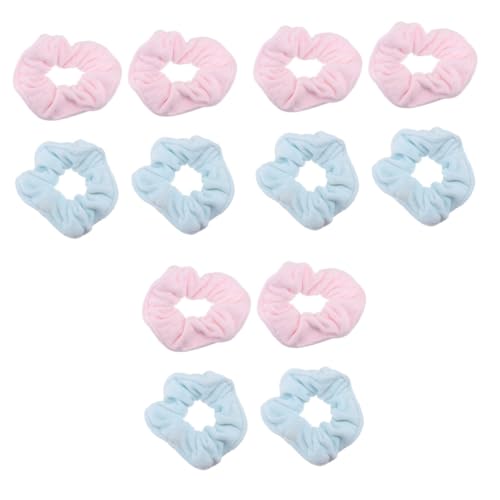 Beavorty 12 Stk Haarband aus Schweinedarm saugfähige Haargummis Haare Pferdeschwanz haargummi für dünnes haar Haargummi für Make-up Haarbänder handtücher nasse Haargummis Wasser aufnehmen von Beavorty