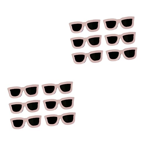 Beavorty 12 Stk Lustige Haarnadel Für Sonnenbrille Neuartige Haarspangen Sonnenbrillen Haarspangen Haarspange Für Mädchen Lustige Haarnadeln Halloween-haarspangen Clip Karikatur Kind Metall von Beavorty