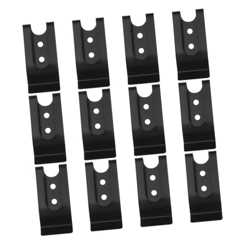 Beavorty 12 Stück Teiliges Metall Gürtelclips mit Federhaken Sichere Handyhalterung für Outdoor Sport Reisen und Büro Glatte Oberfläche Abgerundete Kanten Vielseitig für DIY Lederarbeiten von Beavorty