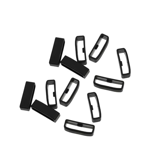 Beavorty 12 Stück Teiliges Silikon Uhrenarmband Schlaufe Sportlich Kompatibel mit Smartwatch Armband Ersatzband Halter Ringe Schnelles Wechseln Langlebig von Beavorty