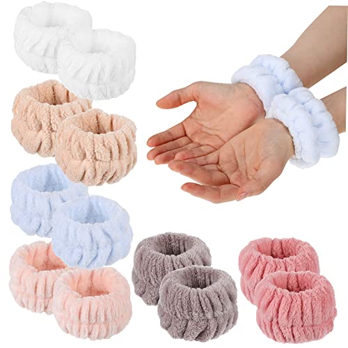Beavorty 12 Stück Teiliges Wascharmbänder für Gesicht Elastische Handgelenkbänder zum Waschen von Gesicht und Make Up für und Mädchen Hautfreundlich und Dehnbar Beavorty 12 Stück Teiliges Wascharmbänder für Gesicht Elastische Handgelenkbänder zum Waschen von Gesicht und Make Up für und Mädchen Hautfreundlich und Dehnbar von Beavorty