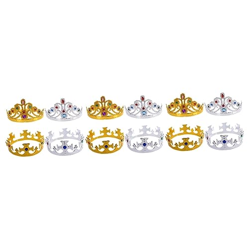 Beavorty 12 Stk Männerkleidung Antike Königsmänner s Prinzessinnenkostüm Für Mädchen Königskrone Ornament-kits Für Abschlussball-party Tiara Königlich Rollenspiel Phönix-krone Herren Kind von Beavorty