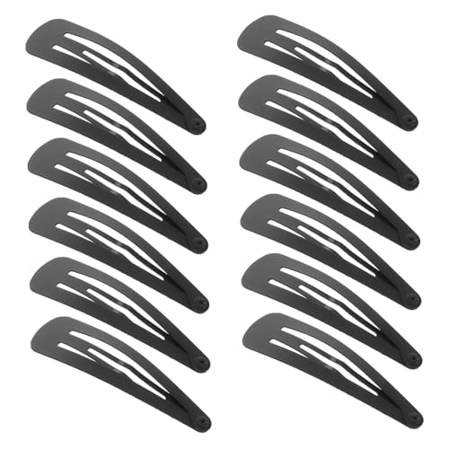 Beavorty 12stücke Snap-haarspangen Clips Minimalistische Haarspangen Stilvolle Haar-accessoires Damen-haarspangen Für Dünnes Haar Und Styling von Beavorty