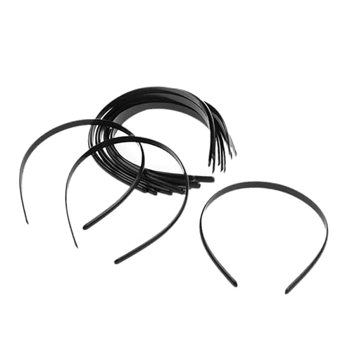 Beavorty 12st Haarbänder Für Damenhaar Haargummi Aus Satin Satin-stirnbänder Stylische Stirnbänder Für Damen Stirnband Für Frauen Haarwickel Aus Satin Zahnlos Fräulein Zubehör von Beavorty