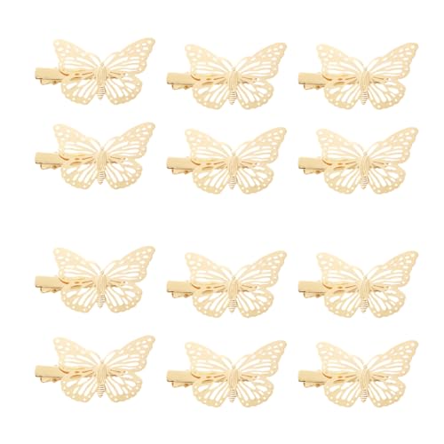 Beavorty Haarspangen-set – 12-teilige Haarspange Für Damen Modische Haarspange Mit Elegantem Design Als Kopfbedeckungsdekor von Beavorty